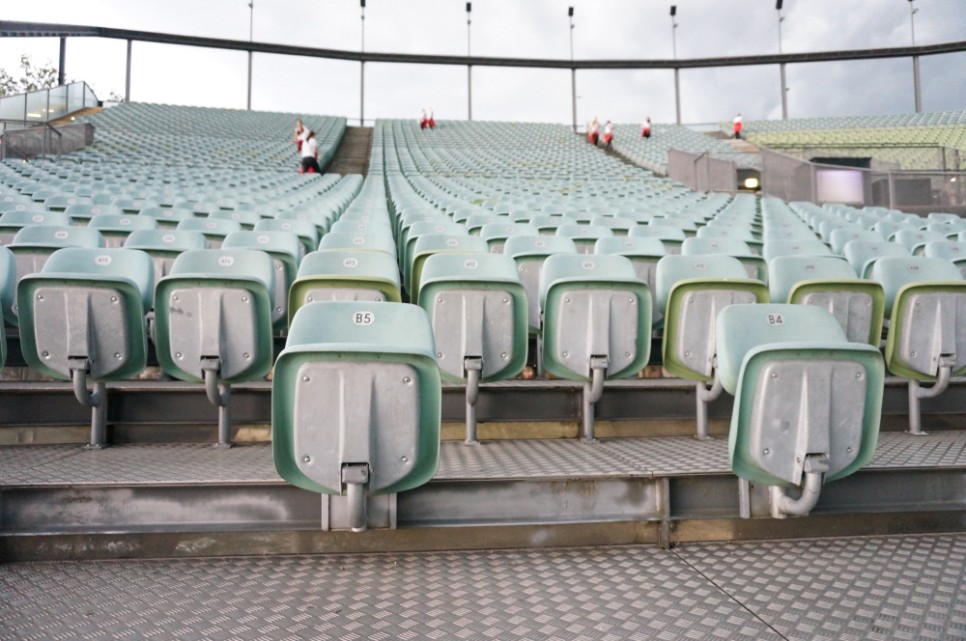 Bregenz outdoor theater: audience seats