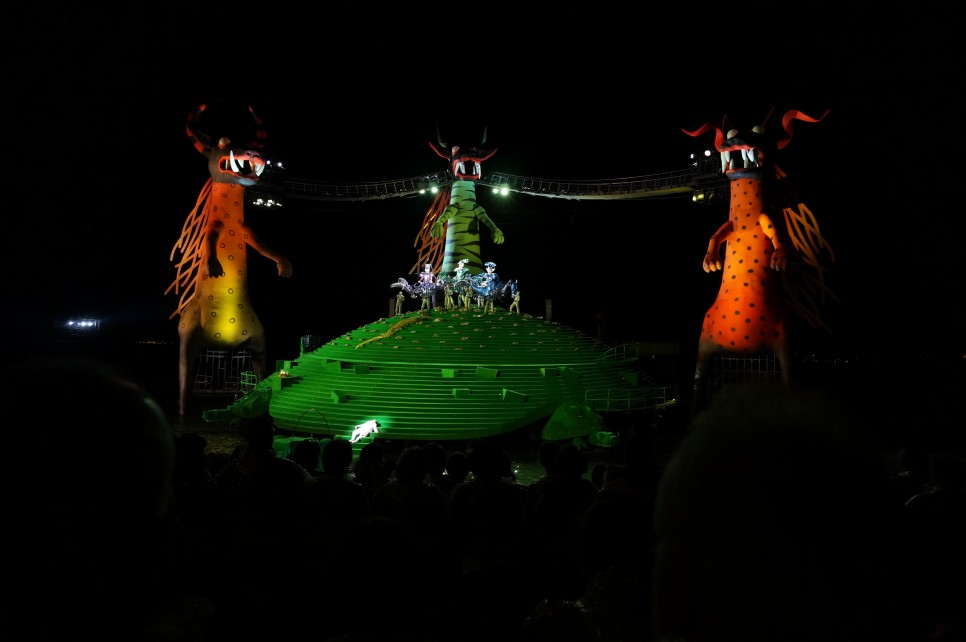 Bregenz Festival The Magic Flute - Performance beginning