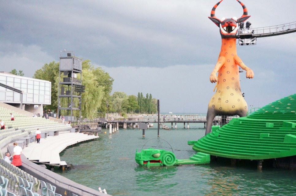 The immense size of the Bregenz stage