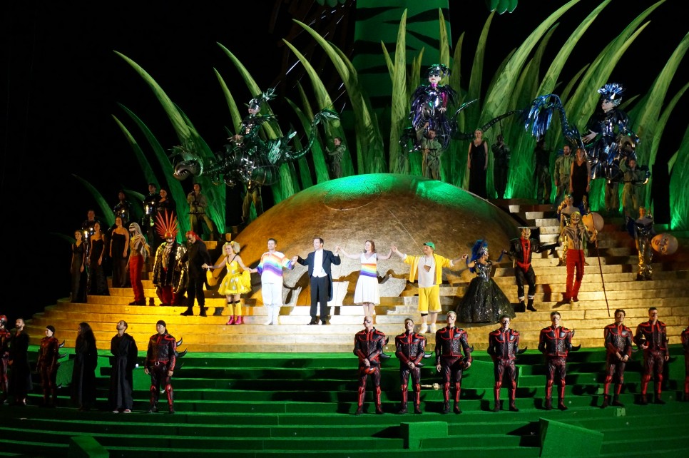 Bregenz Festival The Magic Flute - Curtain call