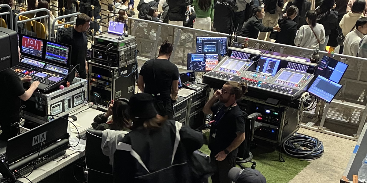 Digital Audio Mixer Used for International Concerts