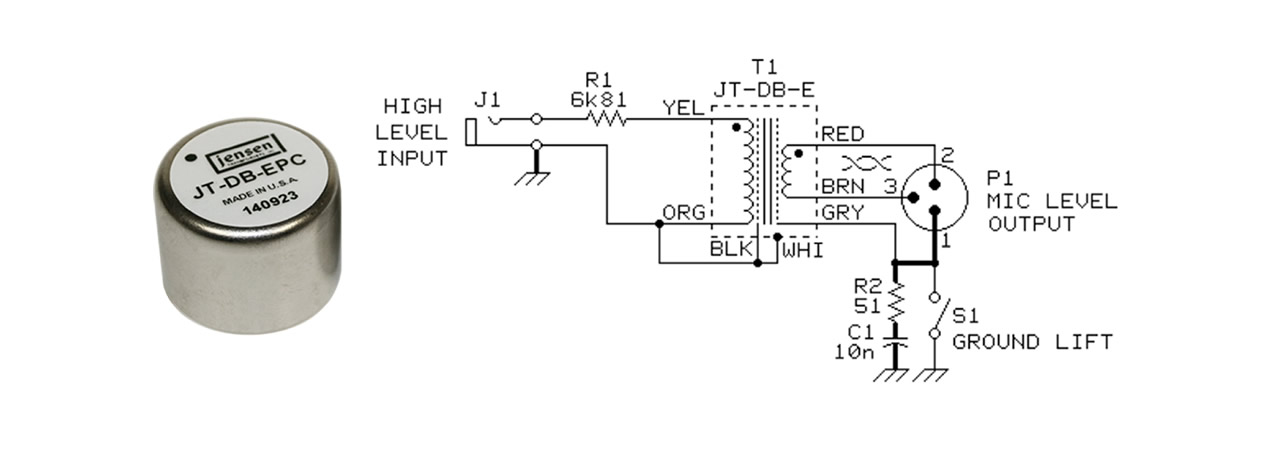 Jensen Transformers Used in High-Quality Direct Boxes
