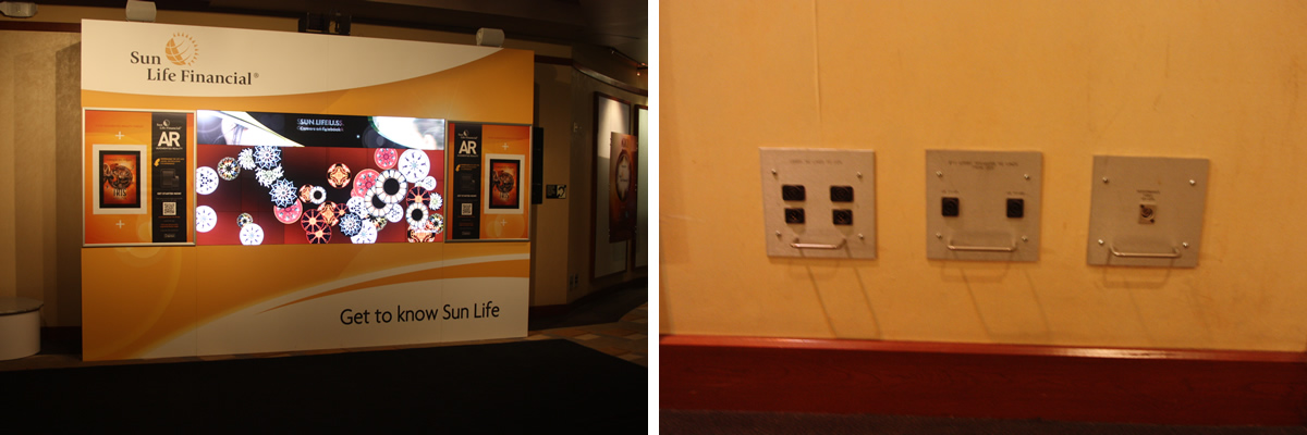 Venue Cable Infrastructure - Lobby Panel (Kodak Theatre, Los Angeles, USA)