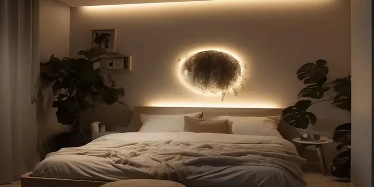 Bedroom lighting color temperature 2700K