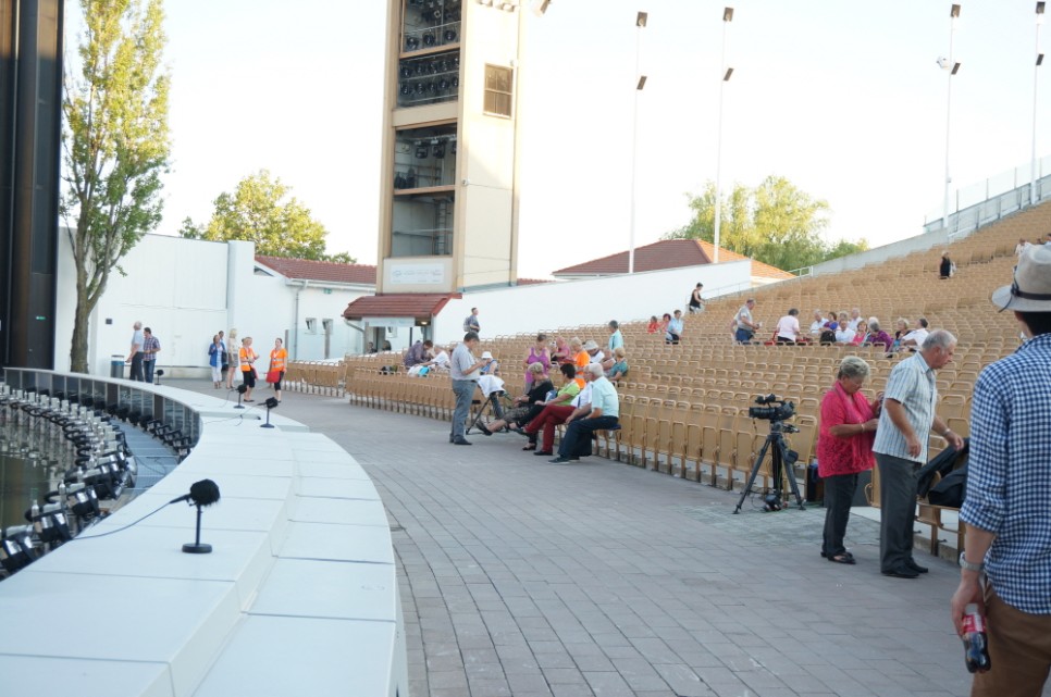 Mörbisch Lake Stage - Front of the Stage