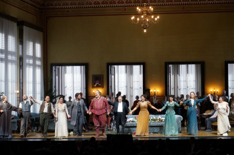 Curtain Call at the End of a Performance at Mozart House