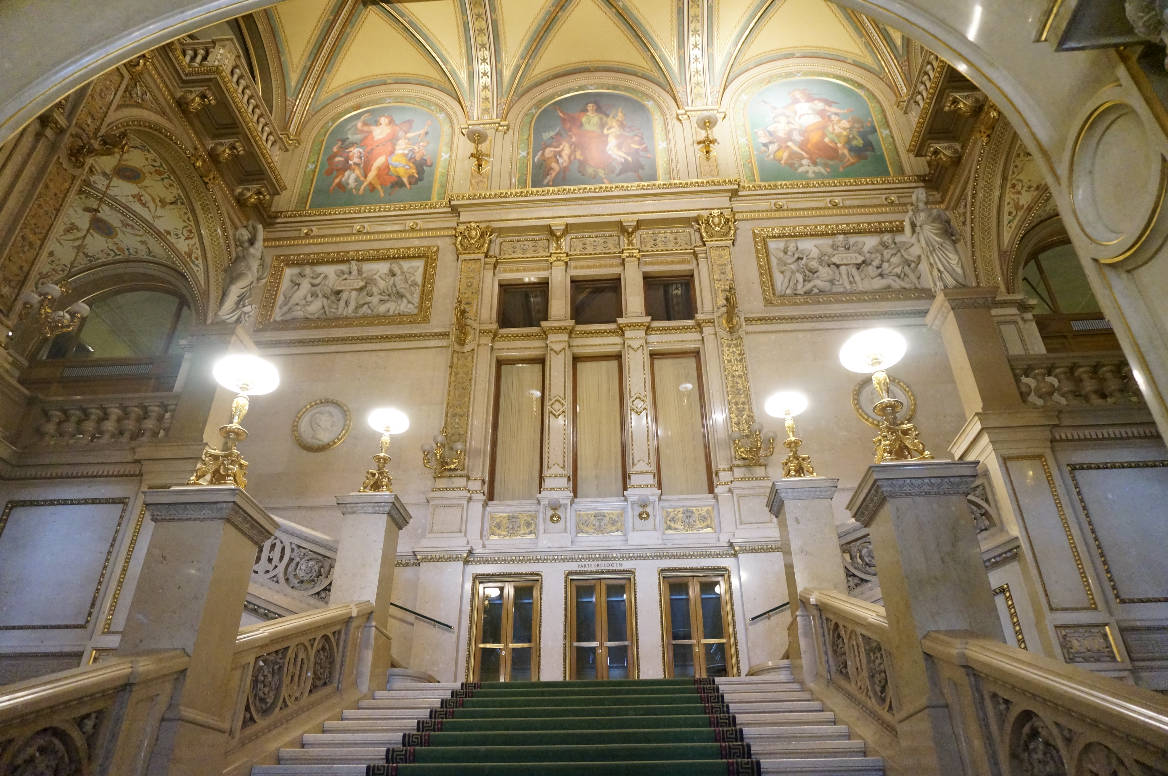 Entrance to Vienna State Opera House