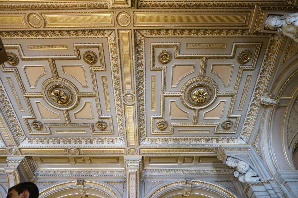 Neoclassical Ceiling of Vienna State Opera House