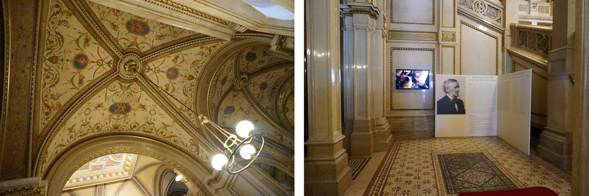 Vienna State Opera House Ceiling and Walls