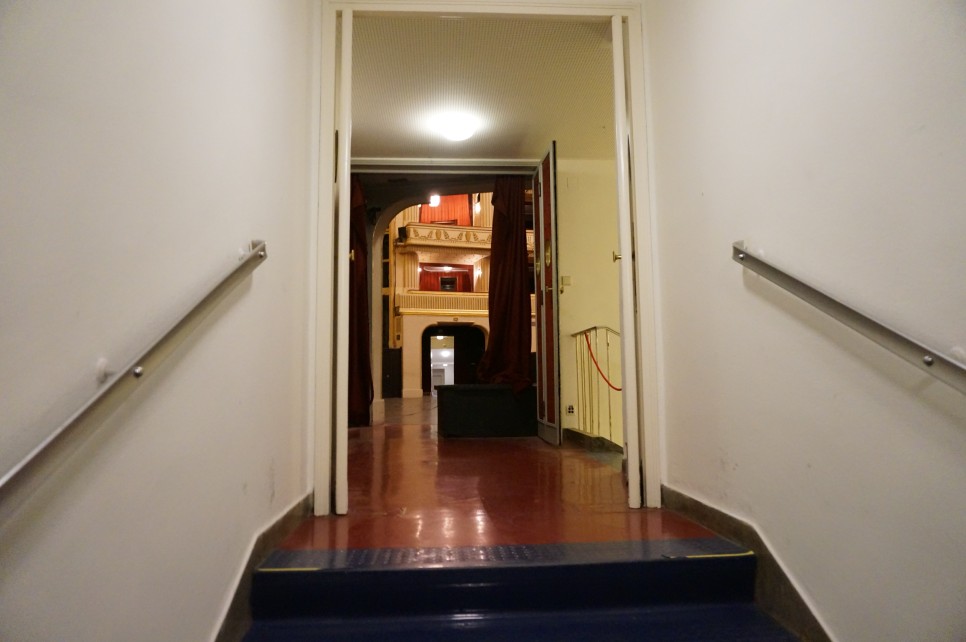 Entrance to the Stage of Vienna State Opera House