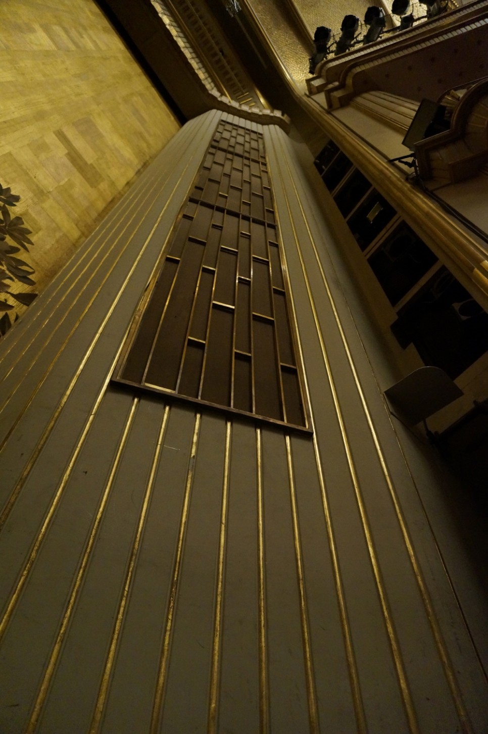 Side View of the Vienna State Opera House Proscenium