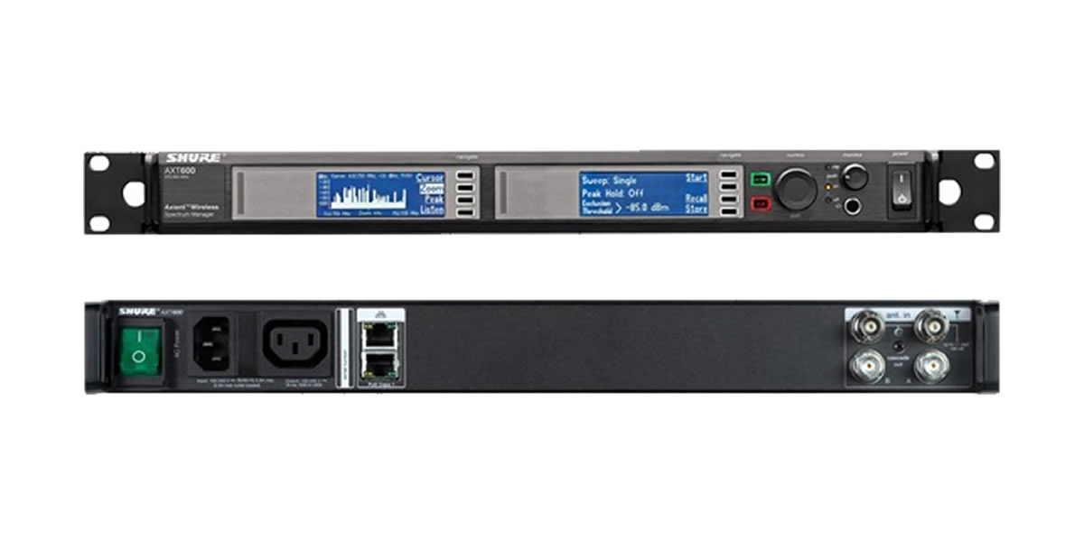 Wireless Microphone Spectrum Manager